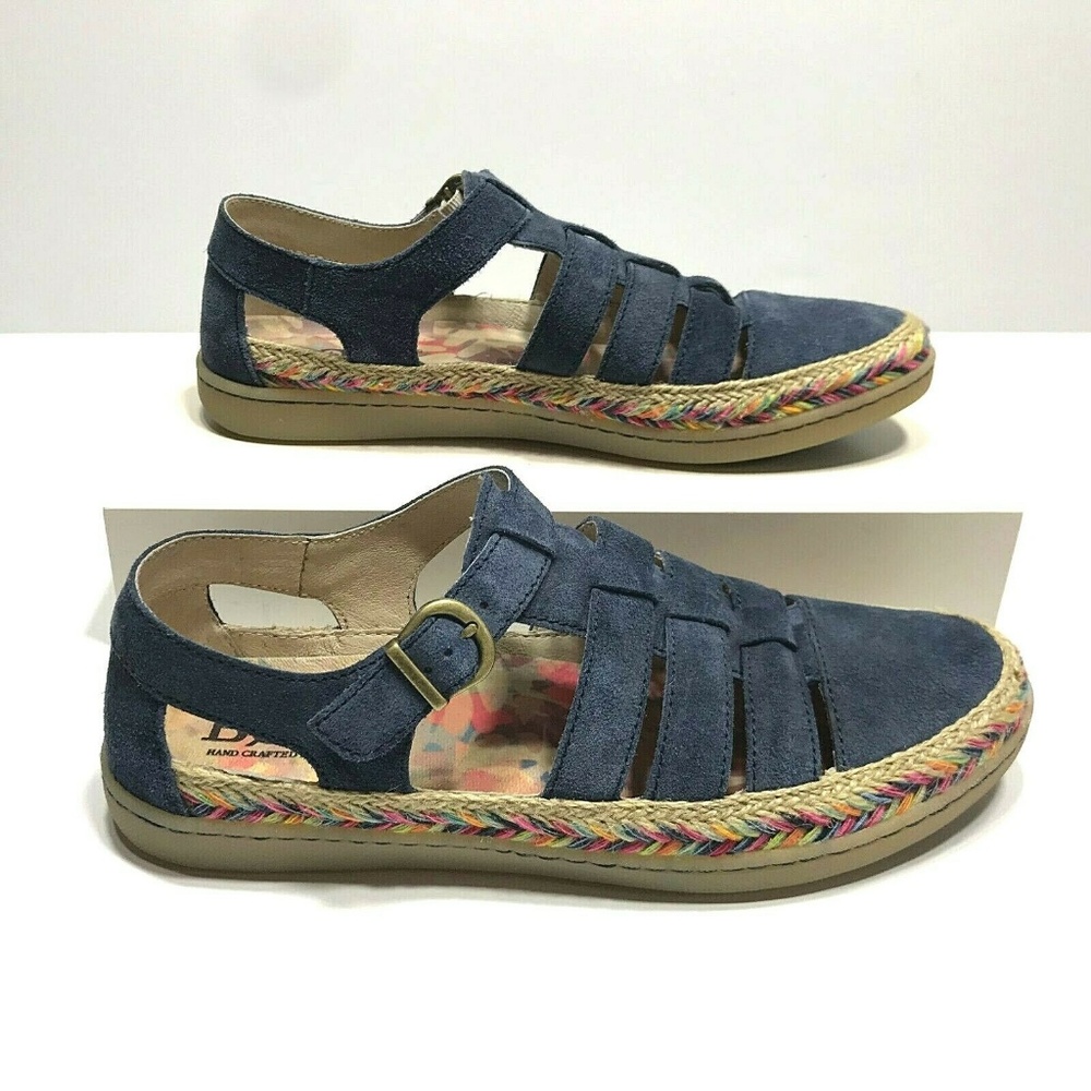 Born 8.5 Cidra Strappy Flat Espadrille Sandal EUC - Picture 5 of 8